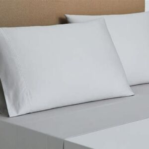 Sleepys Supima Cotton Twin Sheet Set Grey